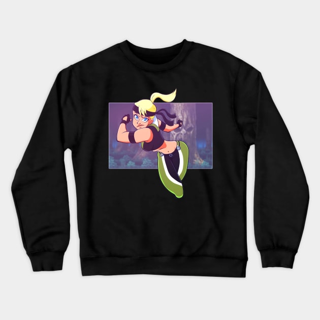 sonya Crewneck Sweatshirt by dubcarnage